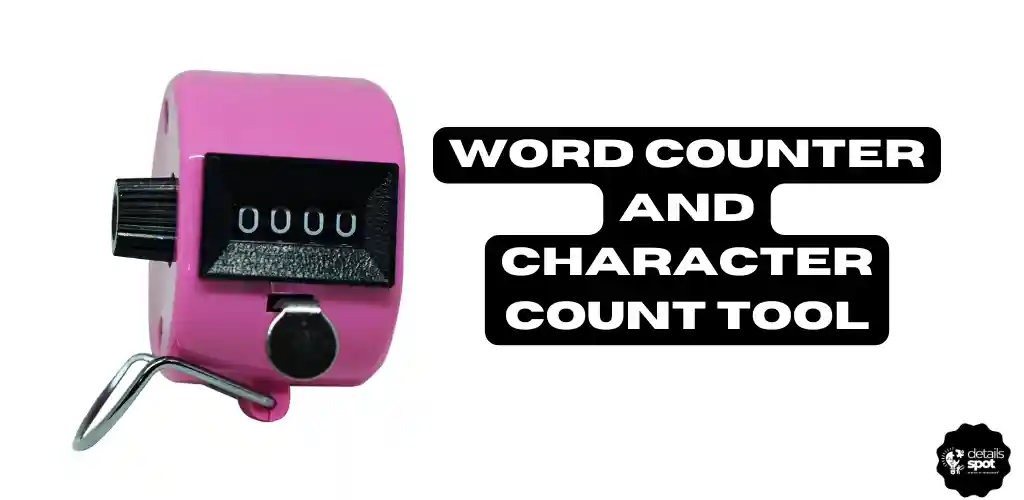 Word Counter and Character Count tool