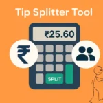 Responsive Tip Splitter Tool