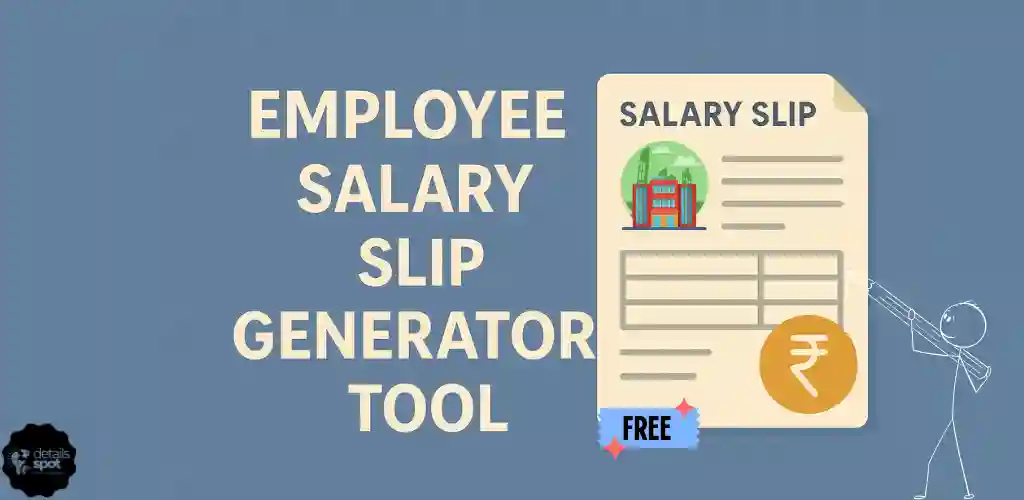 Responsive Salary Slip Generator Tool