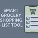 Smart Grocery Shopping List