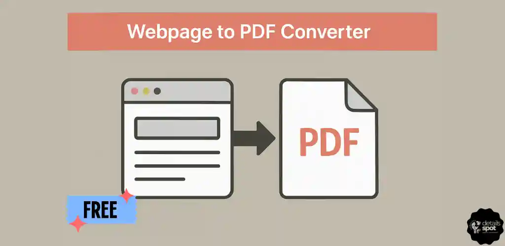 Webpage to PDF Converter